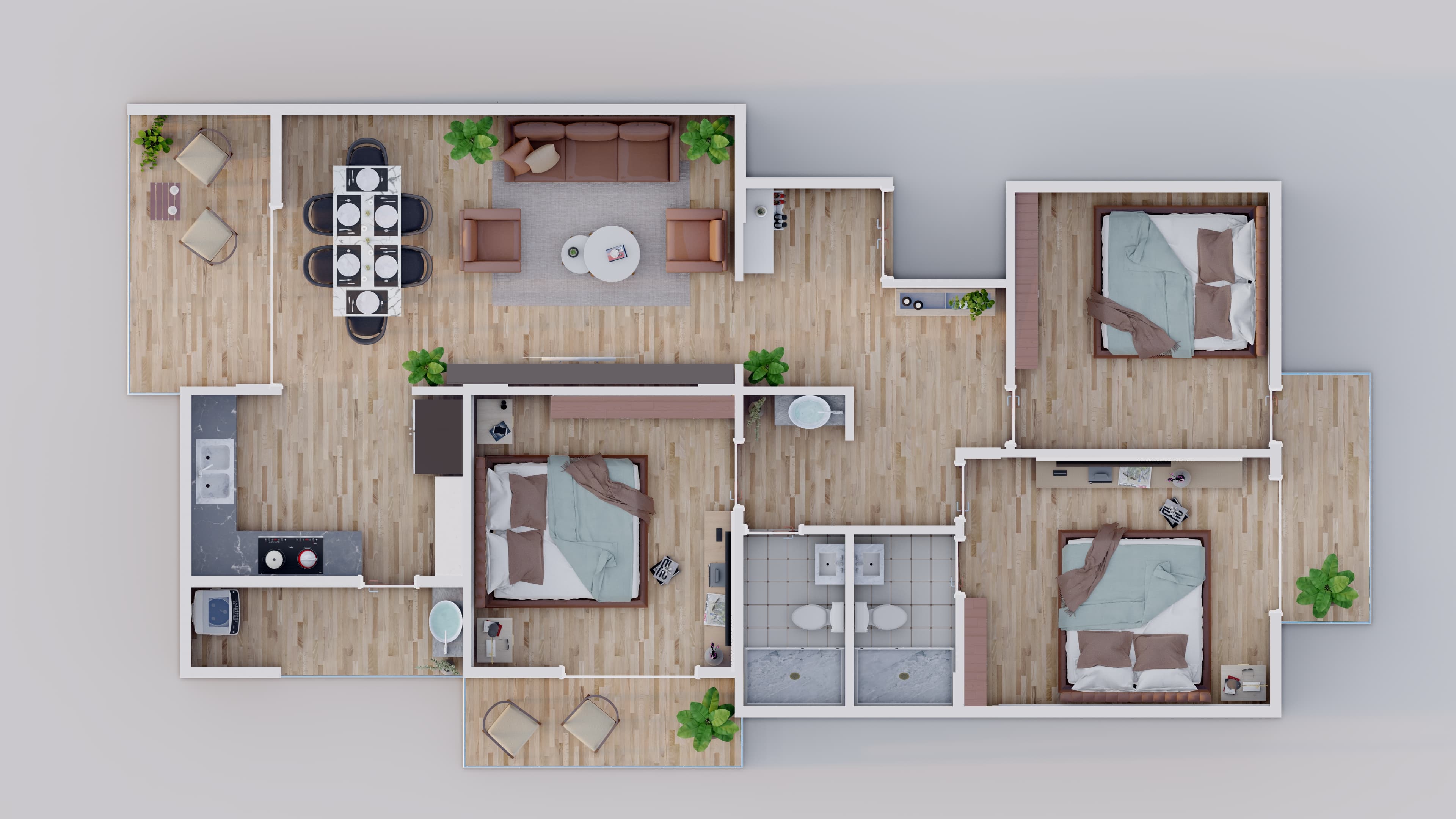 Vista Apartments - Floor Plan